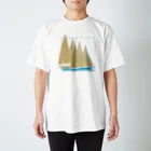 Blue Ocean Artのセーリングヨット Regular Fit T-Shirt