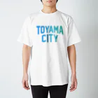 JIMOTOE Wear Local Japanの 富山市 TOYAMA CITY スタンダードTシャツ