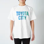 JIMOTOE Wear Local Japanの豊田市 TOYOTA CITY スタンダードTシャツ
