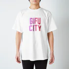 JIMOTO Wear Local Japanの岐阜市 GIFU CITY スタンダードTシャツ