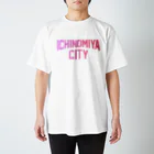 JIMOTO Wear Local Japanの一宮市 ICHINOMIYA CITY スタンダードTシャツ