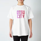 JIMOTO Wear Local Japanの大津市 OTSU CITY スタンダードTシャツ