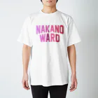 JIMOTO Wear Local Japanの中野区 NAKANO WARD スタンダードTシャツ