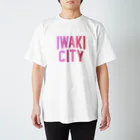 JIMOTO Wear Local Japanのいわき市 IWAKI CITY スタンダードTシャツ