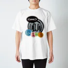 GMO DJ部のGMO DJ部ロゴ（COLOR） スタンダードTシャツ