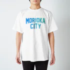 JIMOTO Wear Local Japanの盛岡市 MORIOKA CITY スタンダードTシャツ