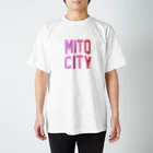 JIMOTO Wear Local Japanの水戸市 MITO CITY スタンダードTシャツ