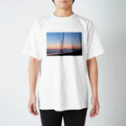 photo-kiokuの湘南夕景2 スタンダードTシャツ