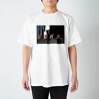 シッポ追いの猫写真店のkitten gang Regular Fit T-Shirt