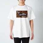 くまお画伯オンラインショップくまお堂の【白田亜利紗コラボ】Spectre Leopard スタンダードTシャツ