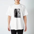 chiyoboonoのMan with Glasses Regular Fit T-Shirt