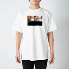 Amy.の水玉のその向こう Regular Fit T-Shirt