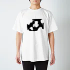 白井 ゆきのうしさん。(ブラック専用) Regular Fit T-Shirt