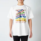 OYASAIのカラフルドット Regular Fit T-Shirt