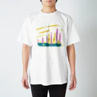 Msto_market a.k.a.ゆるゆる亭のSeventh ニーハオ Regular Fit T-Shirt