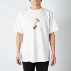 DOTEKKOの-MOZU ​N​o​.​1-​ ​B​i​r​d​ ​c​a​l​l Regular Fit T-Shirt