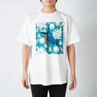 SINOBIのカワセミくん Regular Fit T-Shirt