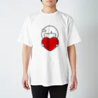 みーちゃんファンクラブのみーちゃんハート Regular Fit T-Shirt