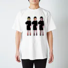 ずぅんの三人の女の子 Regular Fit T-Shirt