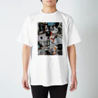 AMINOR (エーマイナー)のStreet Art Wall Stickers Regular Fit T-Shirt