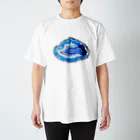 ya-pyのターコイズ Regular Fit T-Shirt