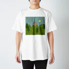 udoのお団子山のさるだんご スタンダードTシャツ