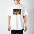 Tetsunori Yuasaのほんわか軒先とうもろこし Regular Fit T-Shirt