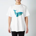 Yukie Shiratori (しらとり ゆきえ)のくじら2 Regular Fit T-Shirt