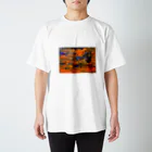 chameleon.closetの橙だいたい Regular Fit T-Shirt