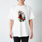 wokasinaiwoのクリスマスリラン Regular Fit T-Shirt