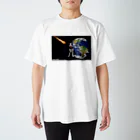 結崎 剛のSPACE NUTS（地球の危機） Regular Fit T-Shirt