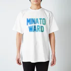 JIMOTO Wear Local Japanの港区 MINATO WARD スタンダードTシャツ