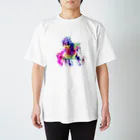 A'S WORLDのtriangleFLOWER Regular Fit T-Shirt