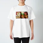 sakiymのfried oyster lunch スタンダードTシャツ