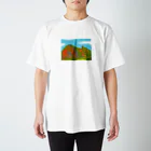 深夜の山奥の秋のやまやま Regular Fit T-Shirt