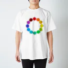YurieMの色相環02 りんご Regular Fit T-Shirt
