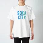 JIMOTOE Wear Local Japanの草加市 SOKA CITY スタンダードTシャツ