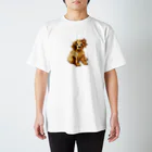 ITSUKIの子犬のドット画 Regular Fit T-Shirt