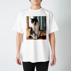 Yamawaki17のキャットネコ猫（実写） Regular Fit T-Shirt