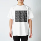 42のイタルのドット絵ぎっしり石 Regular Fit T-Shirt