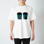 ポキポキぽっきーのねこのイラスト付きテイクアウトカップ Regular Fit T-Shirt