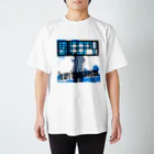 みきまの無気力のナルシスト(ブルーグレー) スタンダードTシャツ