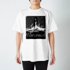 tamura saeの水辺のアンシー/黒 Regular Fit T-Shirt