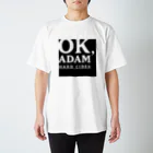 Hostel&Bar CAMOSIBA OfficialのOK,ADAM logo wear スタンダードTシャツ