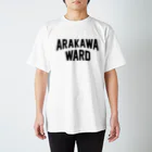 JIMOTO Wear Local Japanの荒川市 ARAKAWA CITY スタンダードTシャツ