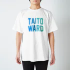 JIMOTO Wear Local Japanの台東区 TAITO WARD スタンダードTシャツ