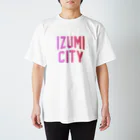 JIMOTO Wear Local Japanの和泉市 IZUMI CITY スタンダードTシャツ