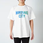 JIMOTO Wear Local Japanの弘前市 HIROSAKI CITY スタンダードTシャツ