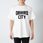 JIMOTO Wear Local Japanの帯広市 OBIHIRO CITY Regular Fit T-Shirt