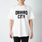 JIMOTO Wear Local Japanの帯広市 OBIHIRO CITY Regular Fit T-Shirt